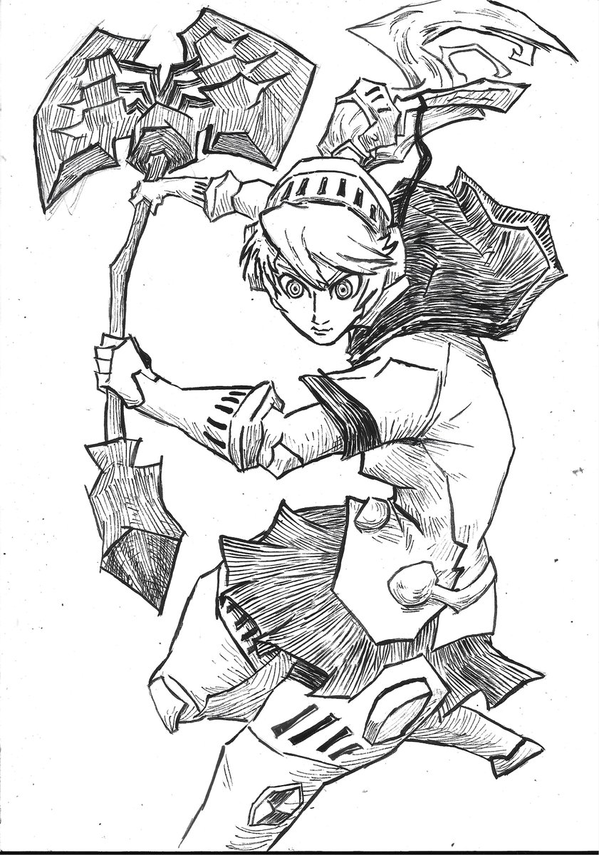 Andre_lukasart's tweet photo. labrys from #persona4 arena ultimax https://t.co/V9FuY5ozQQ
