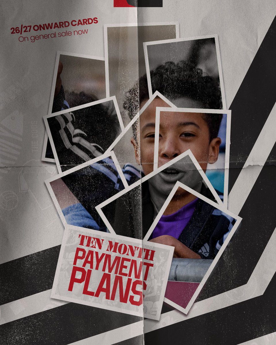 ftfc's tweet photo. Ten-month payment plans now available 🗓️

The Cod Army can now benefit from ten-month payment plans to spread the cost of their Onward Card 💳

For all the details 👉 https://t.co/iibBGs6NS4 https://t.co/zRnw4J40Hb