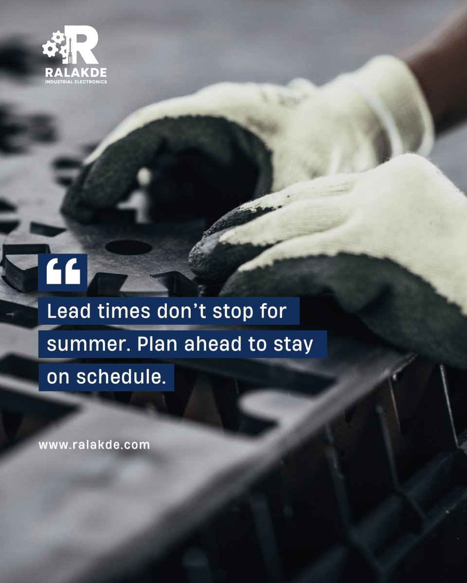 plchub's tweet photo. Avoid delays during summer shutdowns. Contact Ralakde to secure your critical automation spare parts.
#automationparts #automation #automationsystems #factory #ralakdeautomation https://t.co/56XulpXPsV