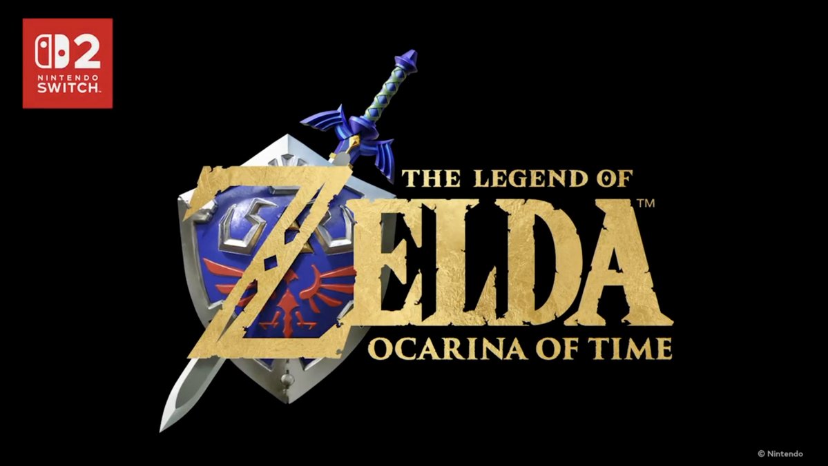 GamerFocus's tweet photo. ¡Felices 40 años a The Legend of Zelda! Anunciado oficialmente el remake de Ocarina of Time para Nintendo Switch 2, el regreso en el tiempo de Link https://t.co/wMcENtE2my