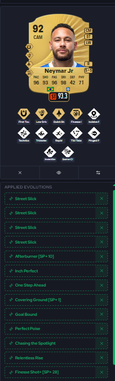TAPPUU_'s tweet photo. @punsher561 @WeaverFUT "Goal bound" expires today, it only gives the low driven+ so it can be replaced by some other ps+ aswell if you want to https://t.co/3yUN0R9EFa