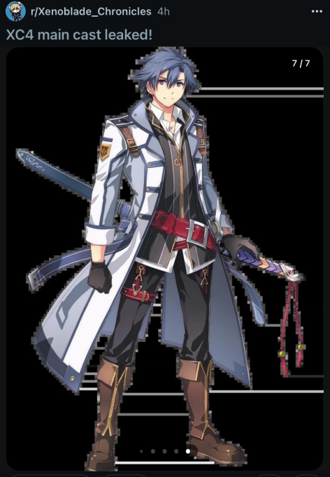 Rafbox1's tweet photo. Xenoblade Genesis is a school setting https://t.co/SVO0ykkuK3