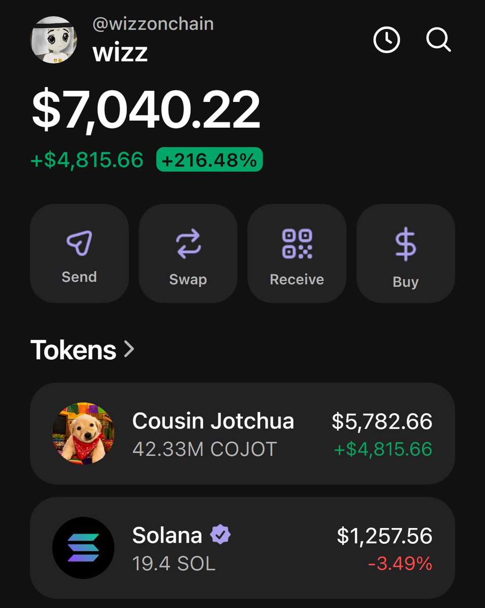 wizzonchain's tweet photo. $COJOT is 33 minutes old and the setup is exactly what I look for.

Clean chart, wallets are moving in and the timing feels right.

This one has that early energy you don't want to miss.

JCaQwEx5oq98xNgKSYWNjdnbosRFz7JQdLc4v7TQpump https://t.co/ZfMT0AqqdR