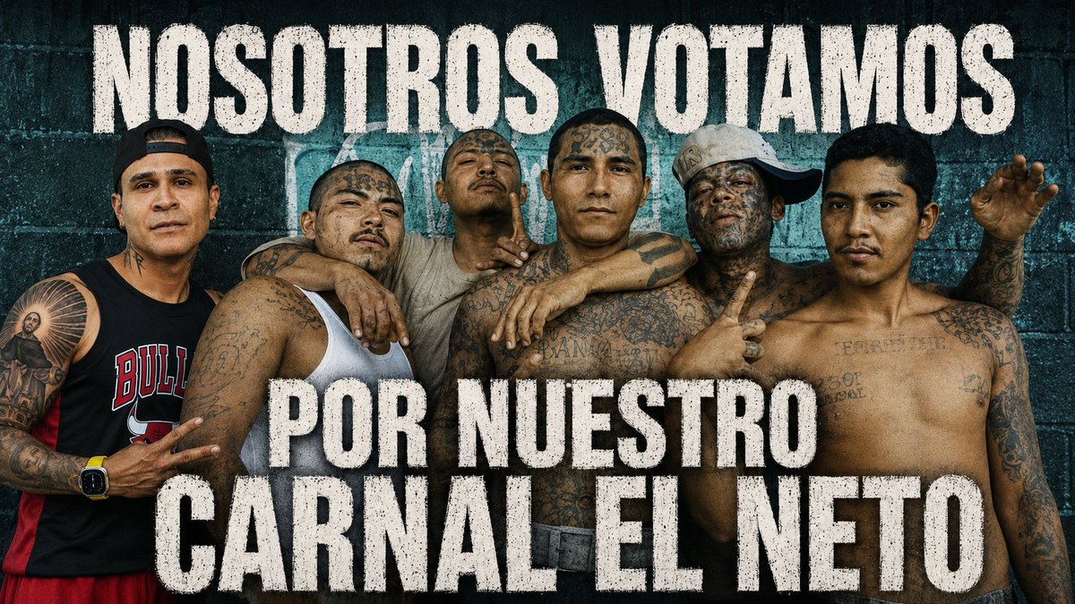 Josefull81's tweet photo. @Herman5818Pb Ya veo el monton de mareros votando por su compadre, porque dice que fue marero pero de los buenos jajaja el chiste se cuenta solo el estaría en el CECOT si fuera bukele https://t.co/gxJd9XSaKY