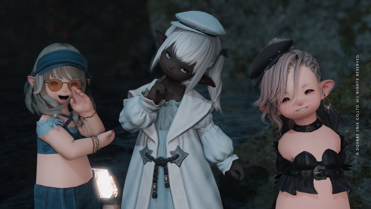 masako_ff14's tweet photo. めーちゃんも合流して撮った！！ https://t.co/cobdN9PDpf