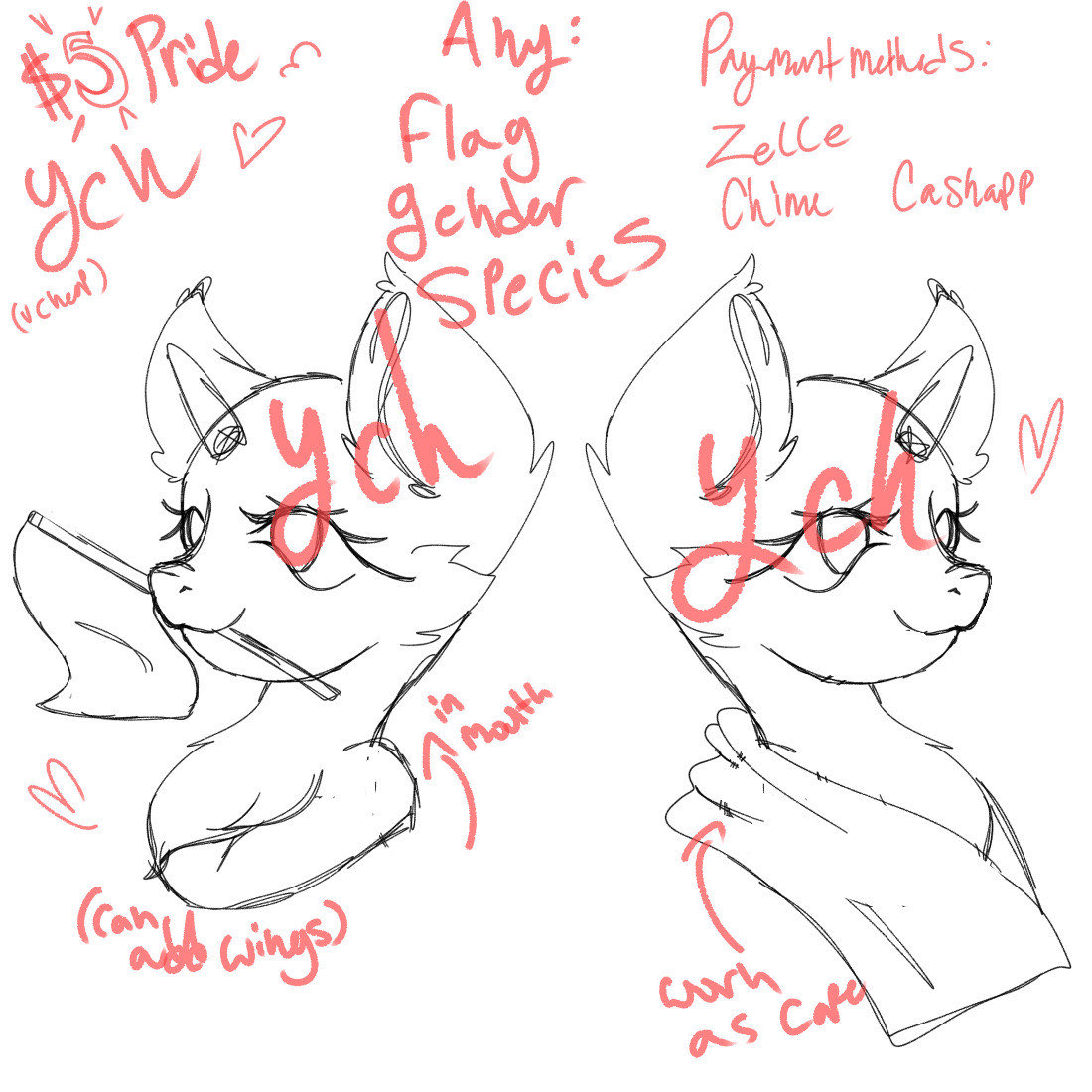 MuffyRuffie's tweet photo. HELLO FRIENDS I’m doing pony YCH pride commissions! Very cheap bc I’m just doing it for funsies all will be fully shaded no up-charge! $5 for single headshot and $8 for couples pfps!!  HAPPY PRIDE EVERYONE!! 
#cheapcomms #commissions #pride #pridepfp #mlp #ponysonas #ponypride https://t.co/RRrgShb8BH