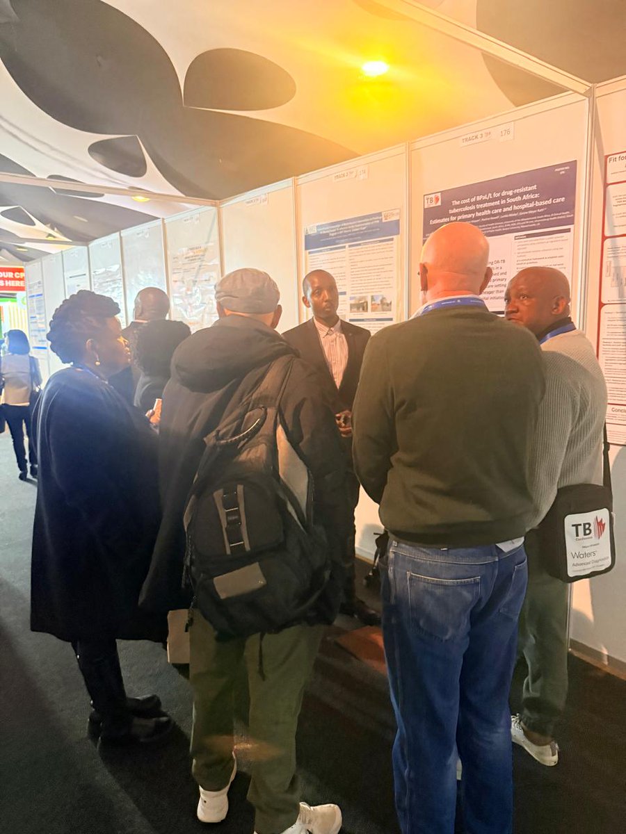HE2RO_SA's tweet photo. Scenes from today at the #SATB2026 conference - Pictured: Co-authors Khumo Modiba and Pauline Howell.

#TBresearch #Healtheconomics #Publichealth #TBControl #Globalhealth https://t.co/Sm0tGLbvWj