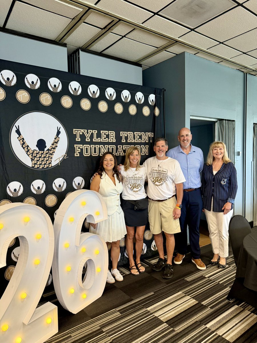 theTylerTrent's tweet photo. Today’s the day! ⛳️ The Sixth Annual #TeeOffForTyler Charity Golf Classic is underway at Brickyard Crossing, honoring Tyler Trent and supporting pediatric cancer research. Join the mission from anywhere: https://t.co/c2ySjX2e76. 🔗 https://t.co/obm6wGEizp