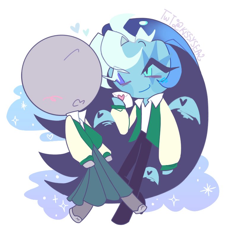 Kissysea2's tweet photo. 💙💌✨️. . . 
#shadowmilkcookie #cookierun https://t.co/g80zFARDUD