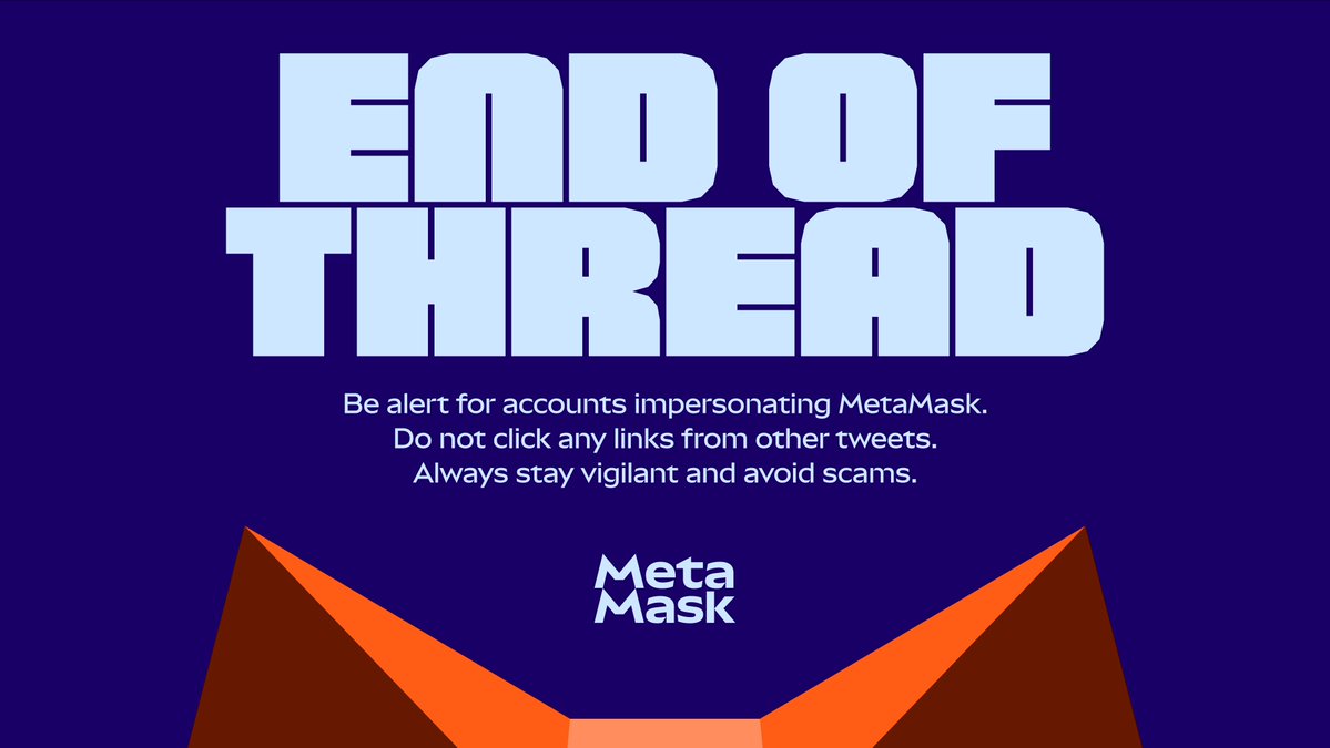 MetaMask tweet picture