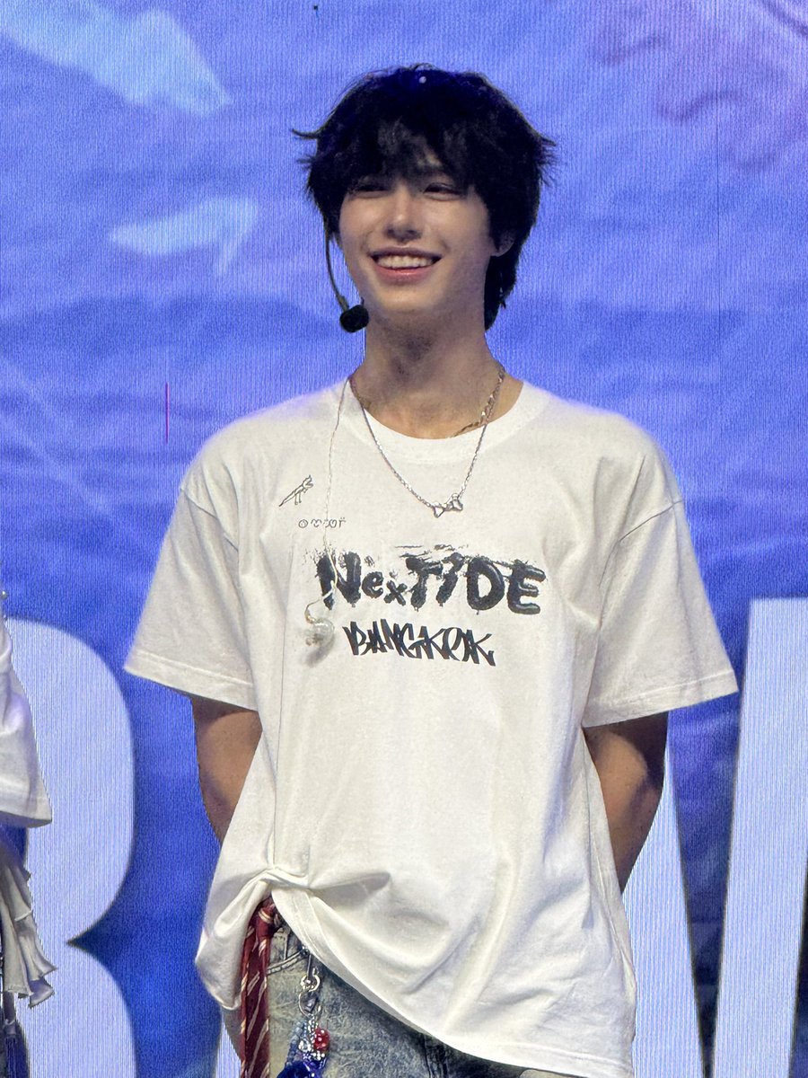 JyOnewacc's tweet photo. Omar smiles, I smile 😊🦖🩵

INFINITE JOURNEY WITH NexT1DE
#NT1_1stTHFanmeet 
#tOmar #唐奥玛 #OmarTang
#Next1DE #NexT1DE_OMAR https://t.co/DRB8ZmnPTW