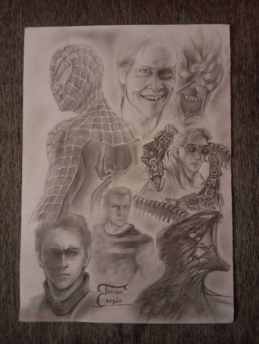 Ch3rson162905's tweet photo. SPIDERMAN FAN ART DRAWING🕸️🕸️🕸️#SpiderManFanArt #SpiderMan2002 #SpiderMan2 #SpiderMan3 #SpiderManTrilogy #PencilDrawing #FanArt #SuperheroArt #ComicArt #MovieArt #Drawing #SketchArt #MarvelFanArt #TraditionalArt #ArtistOnInstagram #ArtOfTheDayㅤ https://t.co/GsNa4BLcgN