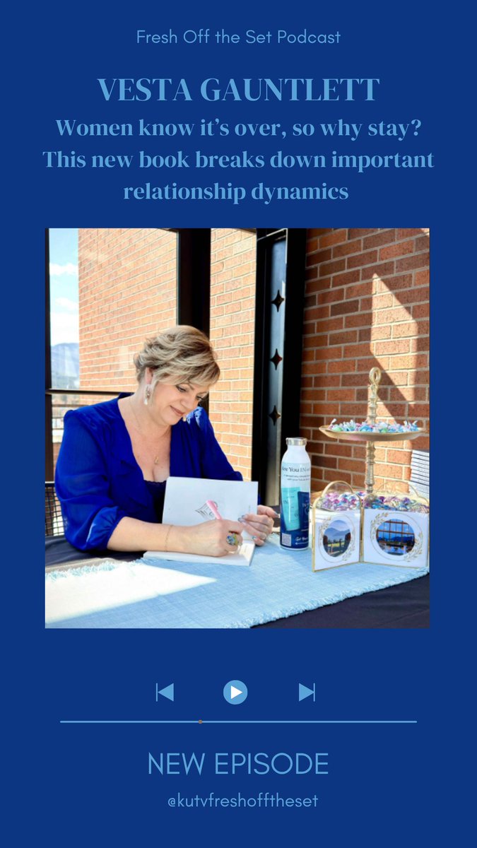 KUTVFreshLiving's tweet photo. In this episode of the Kari Hawker-Diaz Podcast, relationship advocate and author Vesta Gauntlett shares insights from her book Are You In or Out and explains how couples can move from uncertainty to clarity, connection, and extraordinary experiences.

https://t.co/HyDHEdLasu https://t.co/7yJEVauutf