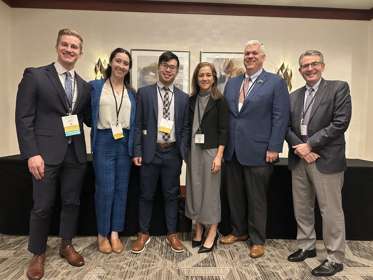 UIowa_Surgery's tweet photo. The Iowa Department of Surgery was well represented at #CSA2026 in Chicago.

Brandon Toliver presented with Dr. Hoshi, and Jeremy Chang presented with Dr. Howe and moderated a surgeon advocacy session.

Dr. Serkan presented; Dr. Aziz attended. https://t.co/4qazOQ2aop