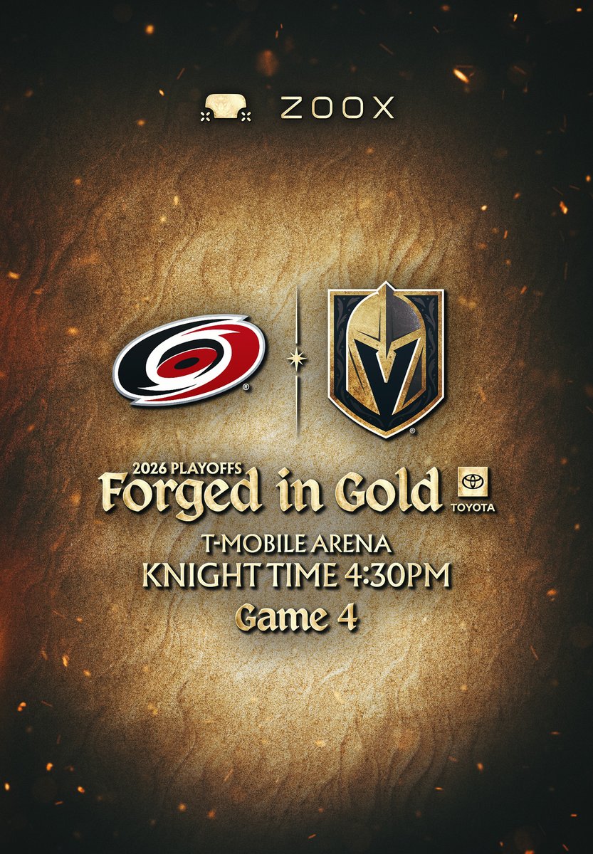 GoldenKnights's tweet photo. 🔥 STANLEY CUP FINAL \V/ GAME IV 🔥

📺: ABC
📻: @VGKRadioNetwork FOX Sports LV 94.7 FM | Deportes Vegas 1460
Pregame Show: The Spot-Vegas 34 and KnightTime+ at 4:00 p.m.
📰: https://t.co/lK9UyC80Wb https://t.co/6WXJUYo7C1