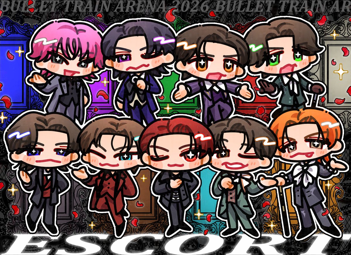 GoriGori5Re's tweet photo. 𝐁𝐔𝐋𝐋𝐄𝐓 𝐓𝐑𝐀𝐈𝐍 𝐀𝐑𝐄𝐍𝐀 𝐓𝐎𝐔𝐑 𝟐𝟎𝟐𝟔
🪄🌹🎪𝐄𝐒𝐂𝐎𝐑𝐓🎪🌹🪄

開幕おめでとうございます✨
最後まで全員揃って走りきれます様に❤️‍🔥 https://t.co/EVX8jnqfj1