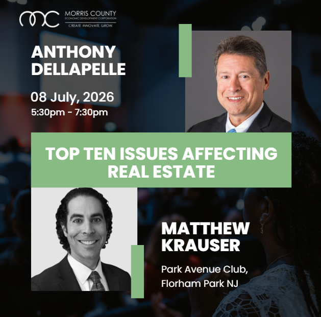 MCEconDev's tweet photo. Uncover the Top Ten Issues Affecting Real Estate in 2026 with Anthony DellaPelle and Matthew Krauser! Reserve your dinner seat by visiting https://t.co/F8eravXqm4 . Sponsorship opportunities and benefits now available! https://t.co/K8U8YF8KyZ