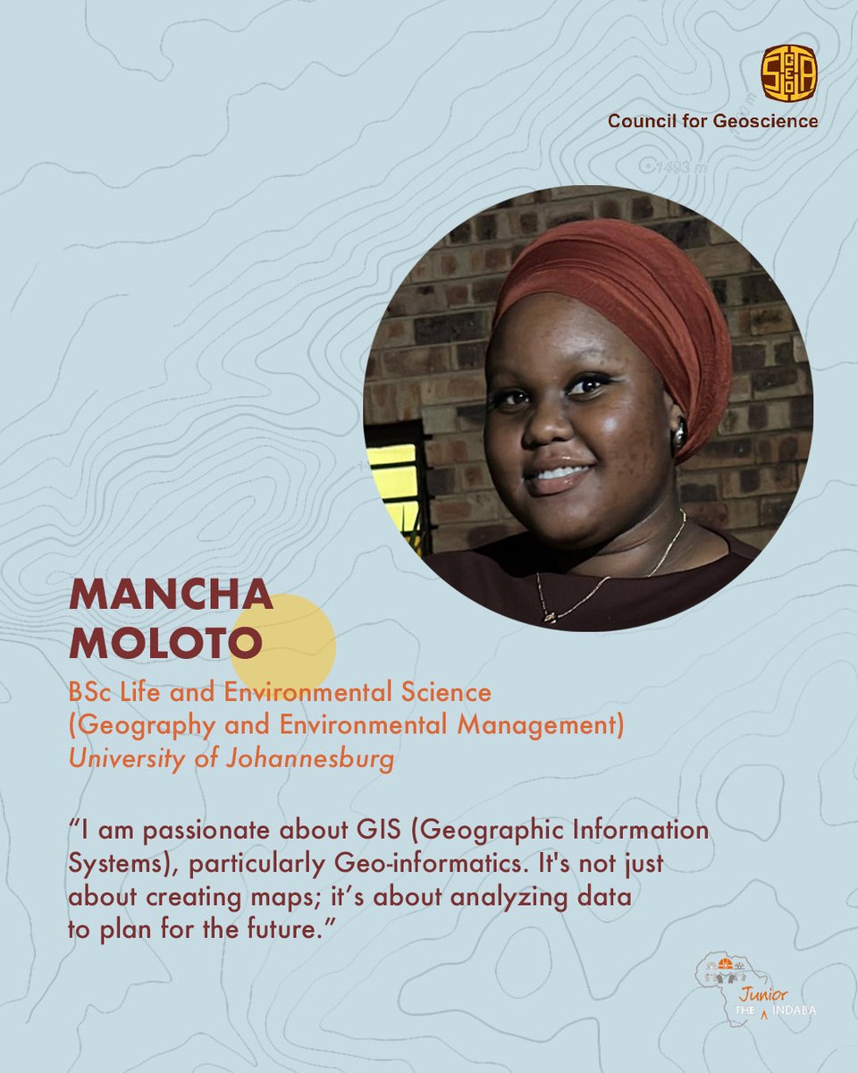 CGS_RSA's tweet photo. From lecture halls to industry halls.

Congratulations to Mandlenkosi and Mancha, winners of our student competition, who will be joining us at The Junior Indaba 2026 tomorrow. 

This is an opportunity to step beyond the textbook and see how knowledge is applied in real-world industry settings.

We’re excited to see them gain firsthand exposure to the industry and make the most of this experience.

#JuniorIndaba2026 #CouncilForGeoscience #InvestInNext #JuniorMining
