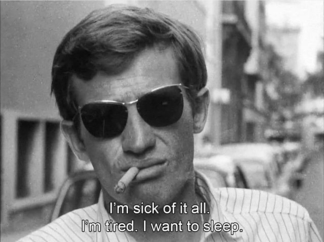 TheCinesthetic's tweet photo. Breathless (1960), dir. Jean-Luc Godard https://t.co/MoyQq9OHWD