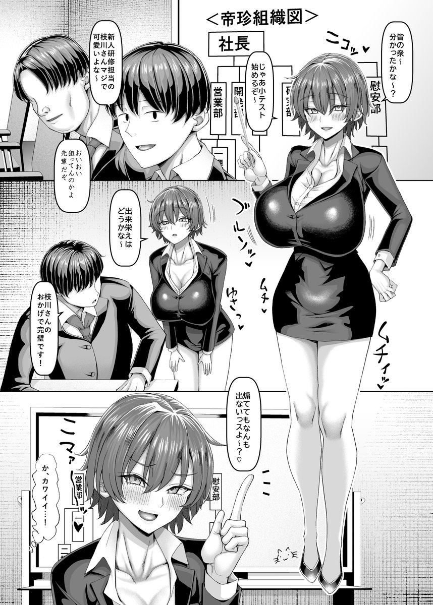 男性を慰安する部署が設置された世界…(4) 