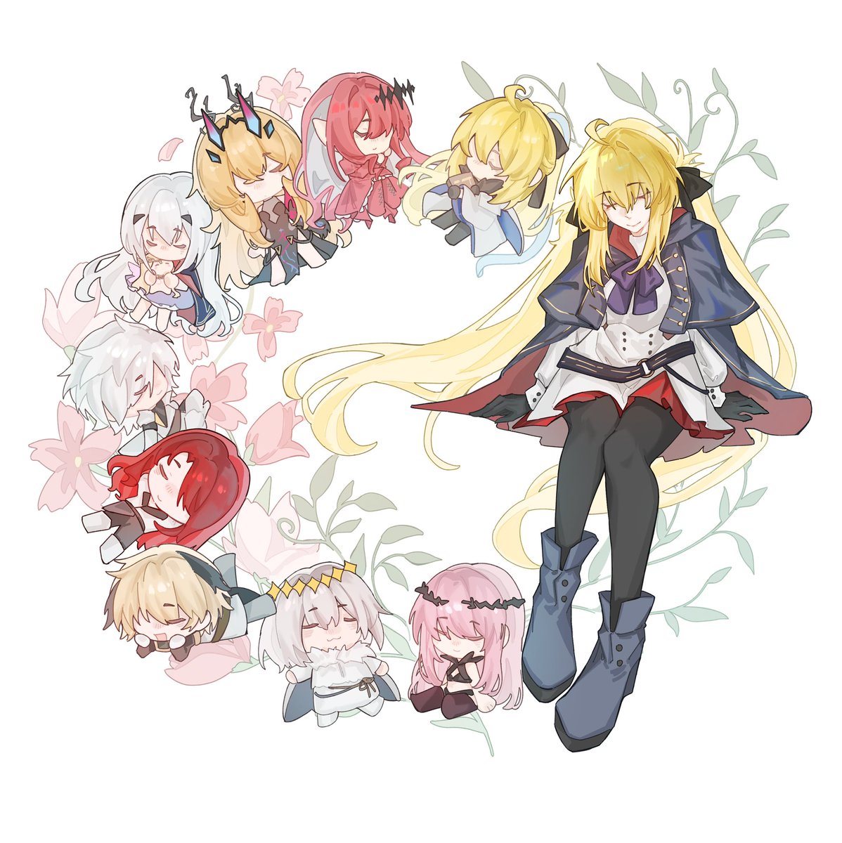 Predoom9ltz's tweet photo. 画的比较满意的一张
结果最喜欢的还是2.6呀，，，
 #fgo https://t.co/o6EhFbNdTX