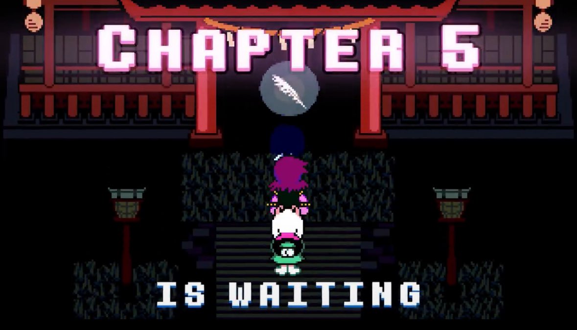 bitcrushxd's tweet photo. what is the context of this. i’m scared #deltarune https://t.co/libhN9xi0W