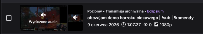 TenKecel's tweet photo. miałom stary tytuł i kategorię przez cały stream i nikt mi nie zwrócił na to uwagi lmaoooooo
sam kompletnie zapomniałom, że trzeba takie rzeczy ustawić XD https://t.co/Y9kqxf0jdb