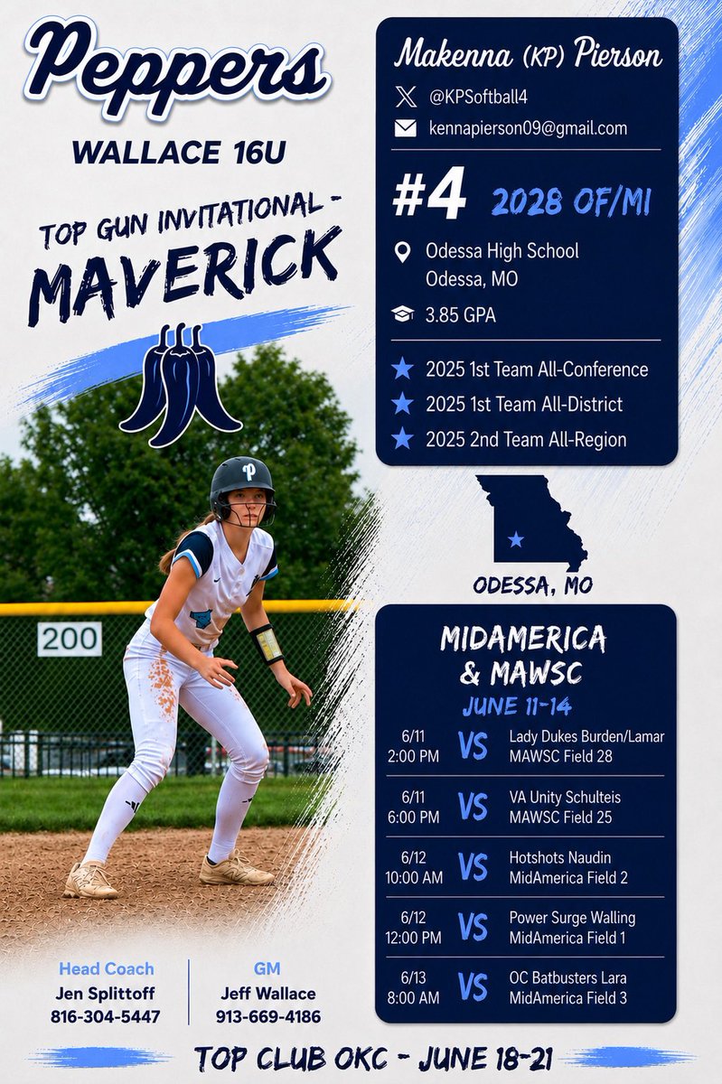 Kpsoftball4's tweet photo. @EIU_Softball We’d love for you to stop by! https://t.co/j1GnevYT5Z