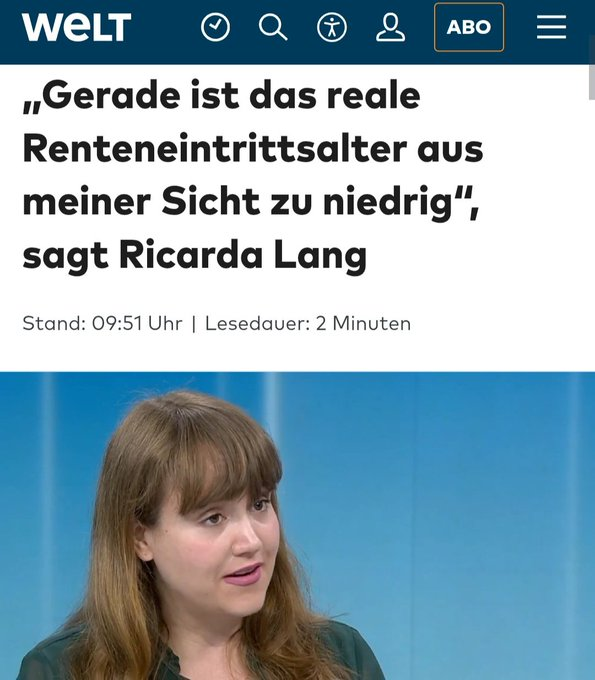 MixeDKD's tweet photo. Nie gearbeitet, muss nie arbeiten

Ricarda Lang hat bisher nichts anderes gemacht als Politik und haut solche Sprüche raus

Wer solche Leute wählt ist am Unglück selber schuld https://t.co/xGuqhnndRW