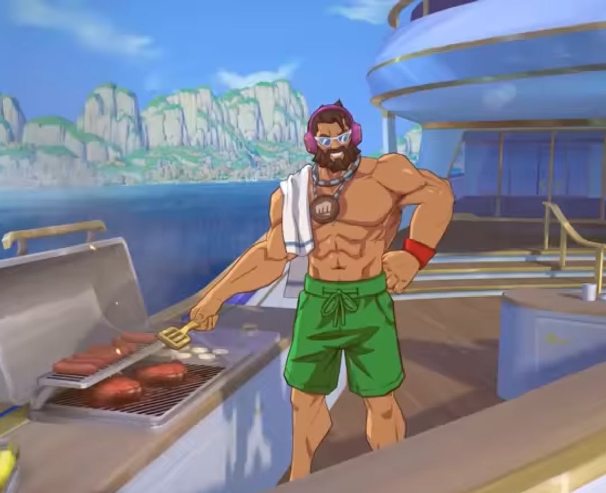 Spideraxe30's tweet photo. Pool Party Heimerdinger, Graves, Leona, Miss Fortune and Renekton NPCs https://t.co/9LHoWQ9OMU