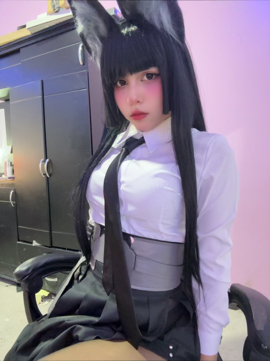 Kuroktty's tweet photo. 🐺✨

#cosplayㅤㅤㅤㅤㅤㅤㅤ #viralvídeo #miyabi #zzz #ZenlessZoneZero https://t.co/VvcLrdCv20