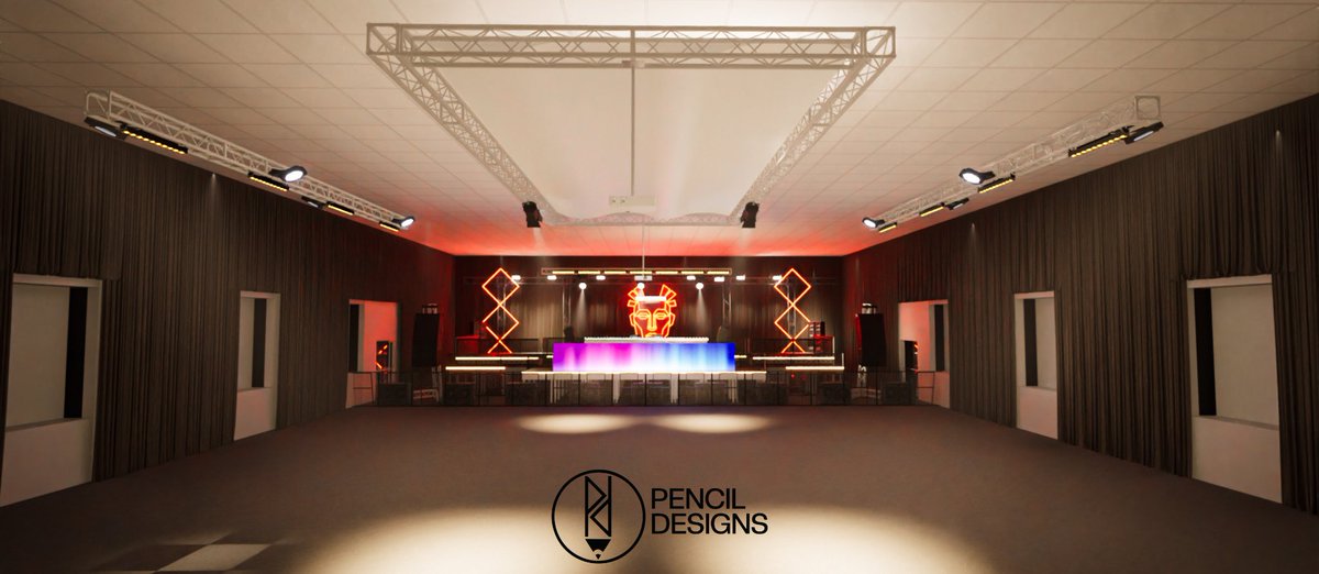 Pencildesigns_'s tweet photo. MONOCHROMA XI (May 2026) 

3D Designs for @Monochromalive_ by @pencildesigns_ Production Company 

Designer - @ogunwalepaulolusola 

Lights 
Stage 
Pro light
Set Design 
Design 
Branding 
Screen

#monochroma #ravesetup #pencildesigns #lightng_design #stagedesign https://t.co/98JIpOKhsU