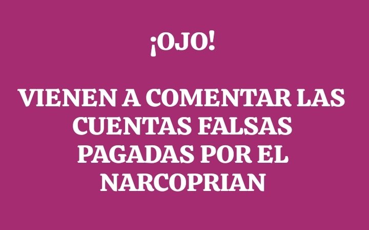 CharoMayma's tweet photo. @catrina_nortena @latinus_us @Azteca No te enganches, la mayoría son cuentas falsas! https://t.co/5N4NQDcrul