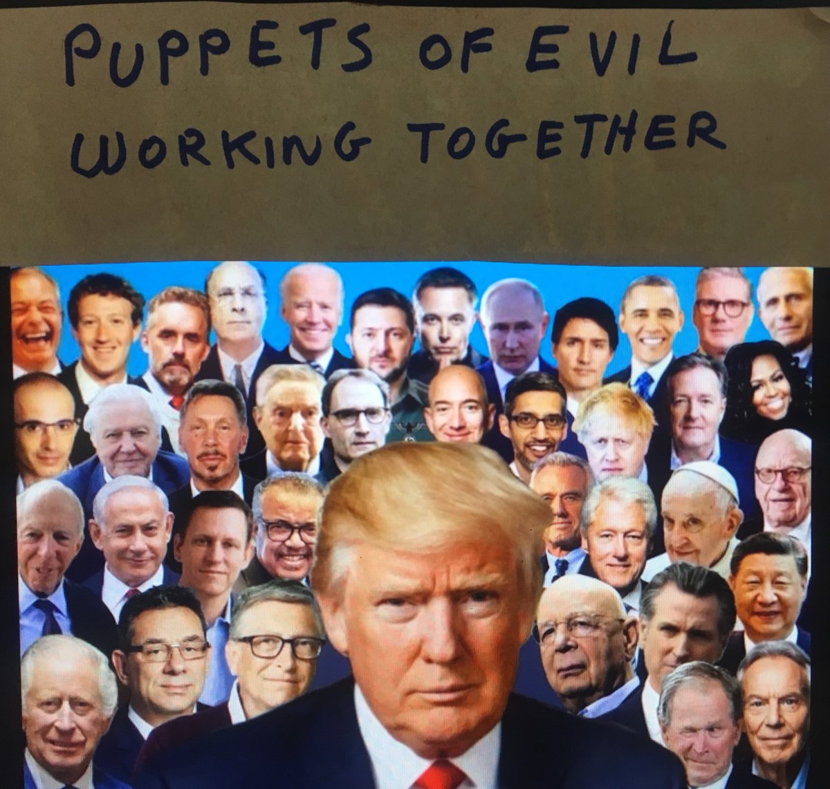 DMushtuk's tweet photo. @realCarola2Hope -

Trump has the FBI (Patel) the Health system (RFK) and the largest military on the planet 

Yet  SOMEHOW  there's this evil entity (The Deep State, CIA,  Blackrock, WEF, WHO, FDA, CDC,  Fauci, Gates) allowed to run rogue ??? 

                     LOL ~   WAKE   UP  !!!

- https://t.co/PxxXvTtnsN