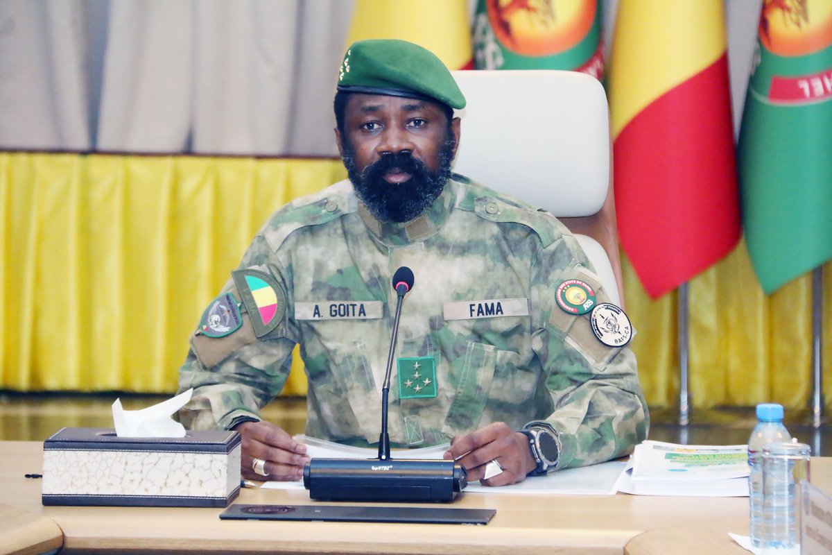 PresidenceMali's tweet photo. Le Palais de Koulouba a abrité, ce mardi, la 16ᵉ édition du Conseil supérieur de l’agriculture (CSA), sous la haute présidence de Son Excellence le Général d’Armée Assimi GOÏTA, Président de la Transition, Chef de l’État et Président du Conseil supérieur de l’Agriculture. https://t.co/KyAV35Nbau