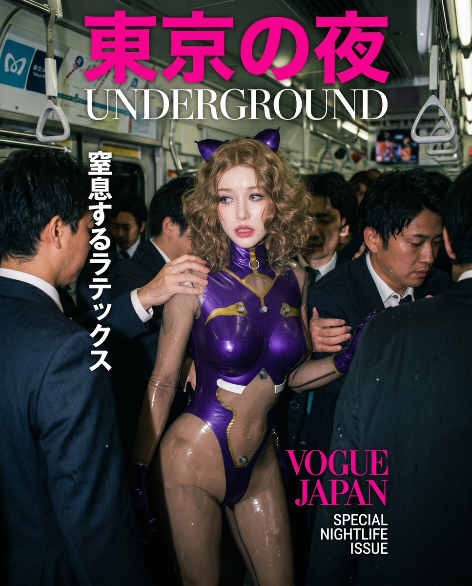 cgmaskdoll's tweet photo. 💦Squeezed tight in this packed Tokyo subway, my heart’s pounding from all the strangers....🙊
Want to know which train it is?🚟 https://t.co/BmdQPZQUIC