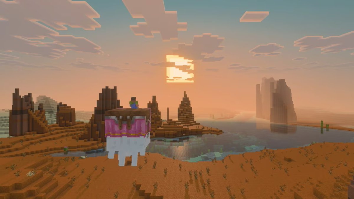 eckoxsoldier's tweet photo. A Switch 2 version of Minecraft Bedrock is launching later this year which will official support Vibrant Visuals!☀️🌊 

read more: https://t.co/mlMMG0f0zp https://t.co/dcd3Wssyoa
