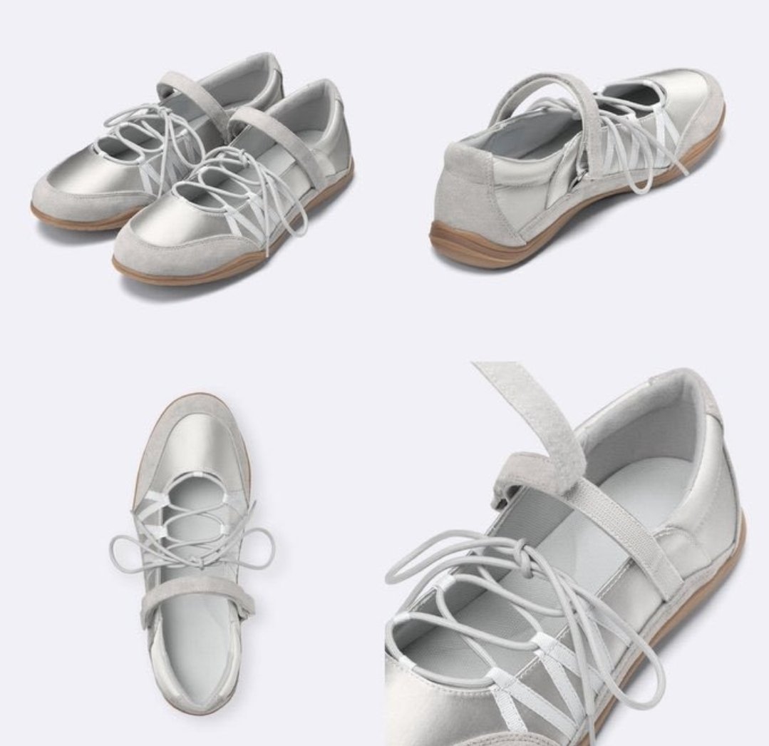 theuniwant's tweet photo. WTS LFB PH GU JAPAN

GU Lace-up ballet sneakers
Color: Silver
Size: Small 22.5cm
Onhand
1650 

dm for more details

t. shoes gu japan ballet sdd jnt ggx https://t.co/Z44UoDaLKX