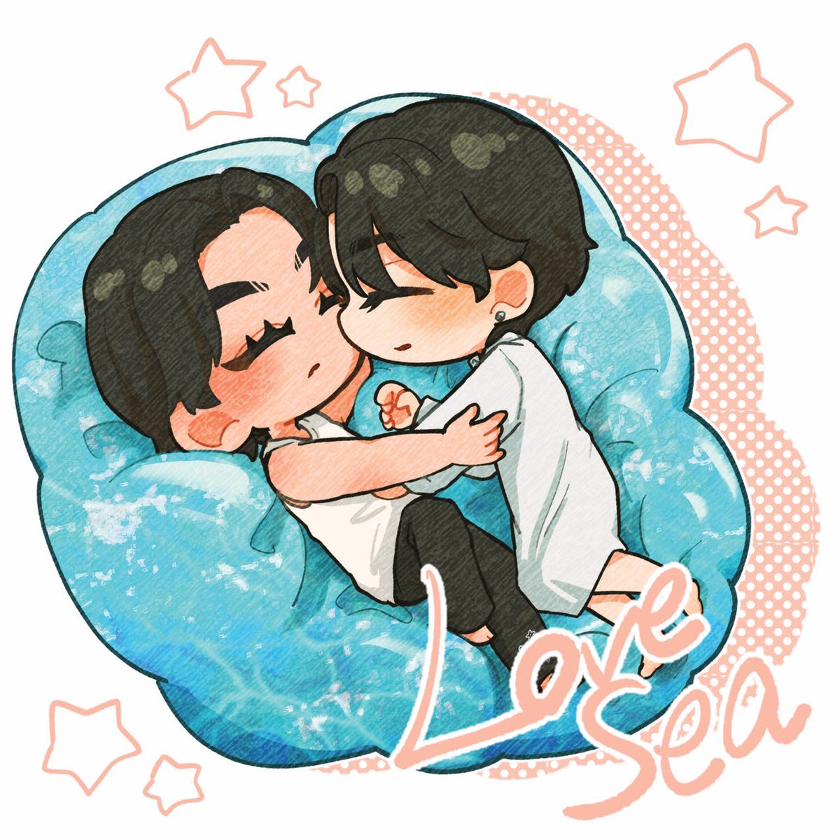 ishukaibl's tweet photo. LoveSea2周年おめでとう| ᐕ)⁾⁾￼🎉

タイではまだ6/9だからね!マイペンライ555

#LoveSea2ndAnniversary
#LoveSeaTheSeries
#FortPeat #BabyFeat
#MutRak https://t.co/EkCpPQiLh1