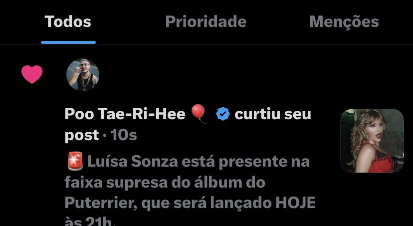 TrackSonza's tweet photo. notificação ativada do princeso https://t.co/o5Ix8VRCks