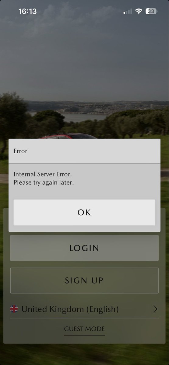GeorgeSewell's tweet photo. @Mazda_UK hi do you know if there is a problem with the MyMazda App
I keep getting this. I’ve restarted my phone and reinstalled the app but still the same - thanks https://t.co/oQ5CMJsAar