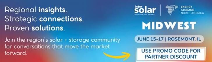rateitgreen's tweet photo. Intersolar & Energy Storage North America (IESNA) Midwest, June 15 - 17, #Rosemont #Illinois https://t.co/r1ircTMkXT #ISESA #solar #renewableenergy #energy #energyefficiency #energystorage #utilities #finance #cleanenergy #cleantech #climatech #batteries #greenbuilding #Midwest https://t.co/eDRySg0pCR