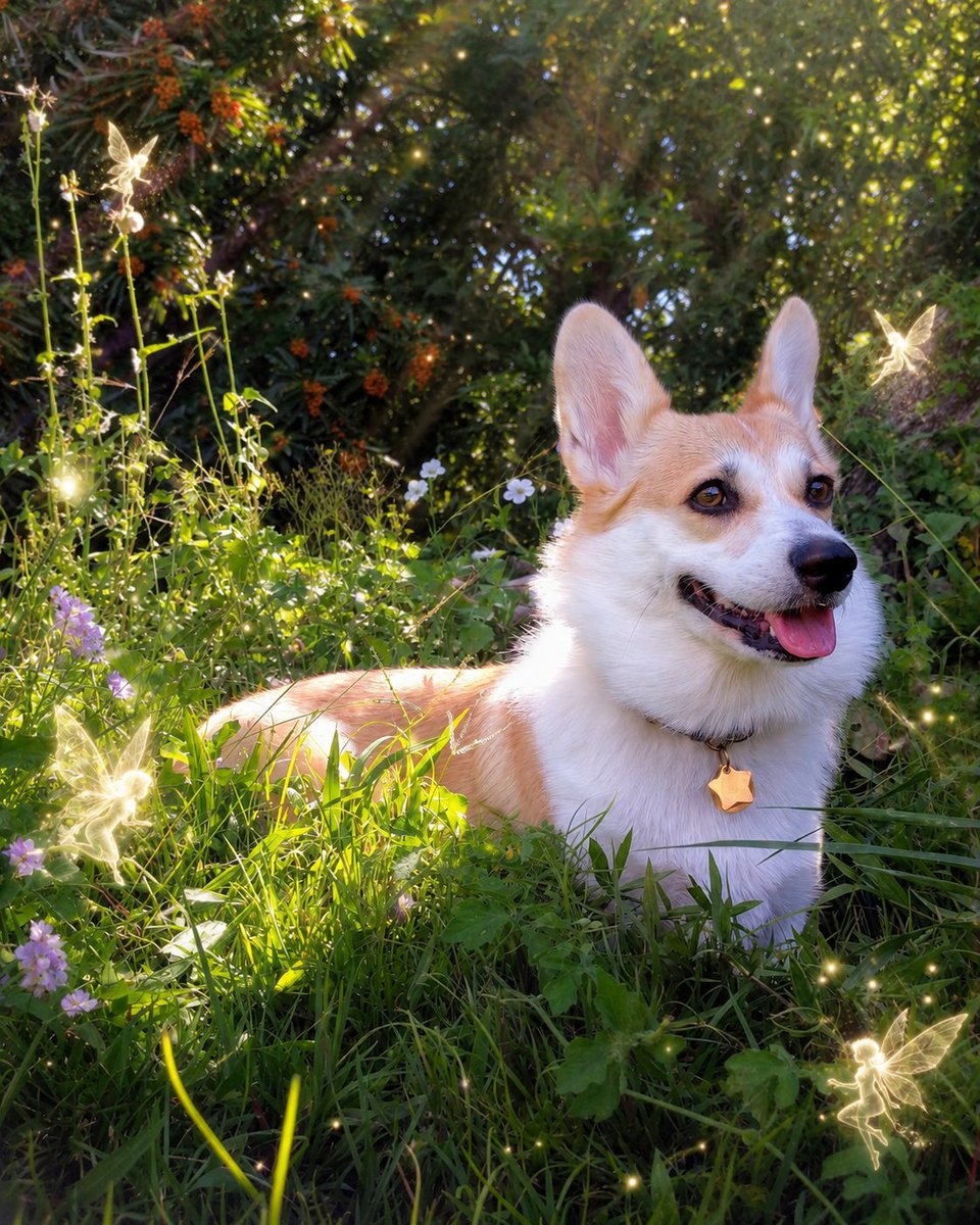 reviewwales's tweet photo. Happy International Fairy Day!
Here's a reminder that the fairies of Wales (y tylwyth teg) would ride corgis into battle.
Welsh folklore tells us that: "gi is dog and cor is dwarf, so corgi is literally dog of the dwarfs."
Charge, corgi riders!
#InternationalFairyDay #midsummer https://t.co/PidftTEdfw