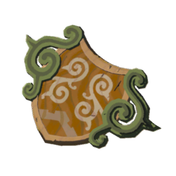 ZeldaLoreYT's tweet photo. Same pattern on Link's waist as the Forest Dweller's Shield from BOTW! https://t.co/Bstw7bshTf