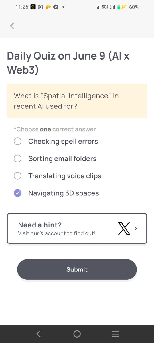 pdy_rc's tweet photo. #Xenea daily task 
Claim daily GEMS

Answer Daily quiz,9th June quiz answer is D.

Make 3 transactions 💎Earn 100–500 GEMS

Claim Daily https://t.co/6n07srtcnu

My address  
0x492f1879e19d44b05df7846e61335b3df87215da 
Send $TXENE 

@Xenea_io #Airdrop #Testnet https://t.co/JQufAGjger