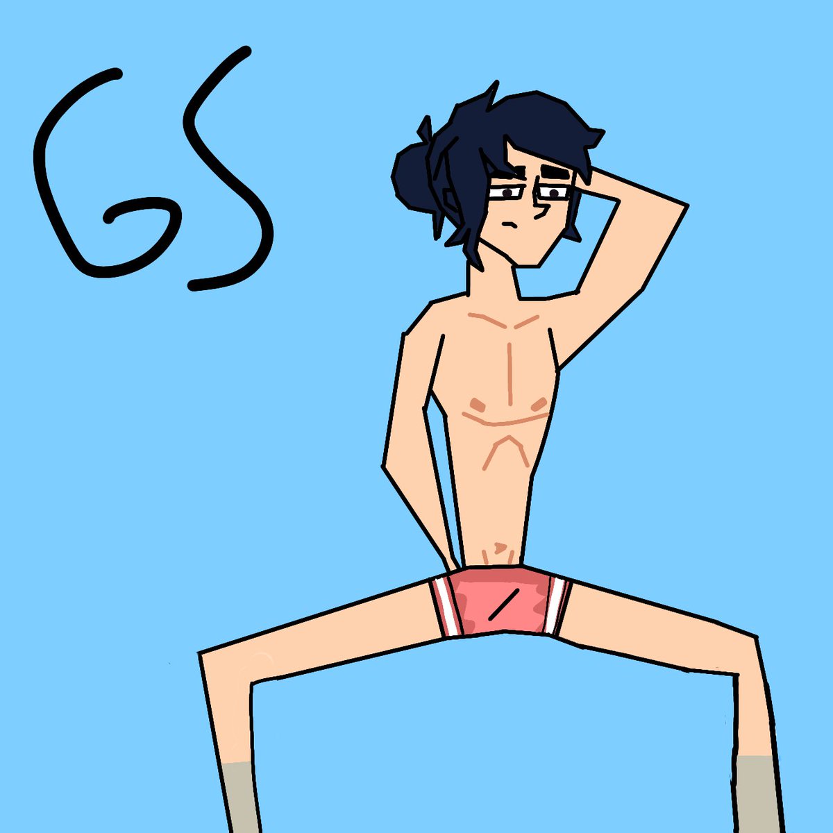 GlitchingSilver's tweet photo. Jake in the water without Tom. (He's lonely)
(also me when i run out of ideas part 2 and me being lazy🥲)

#dctwt #disventurecamp #gay #gayart #art #JacobHamilton #TomJake #viral https://t.co/MeElh852Zh