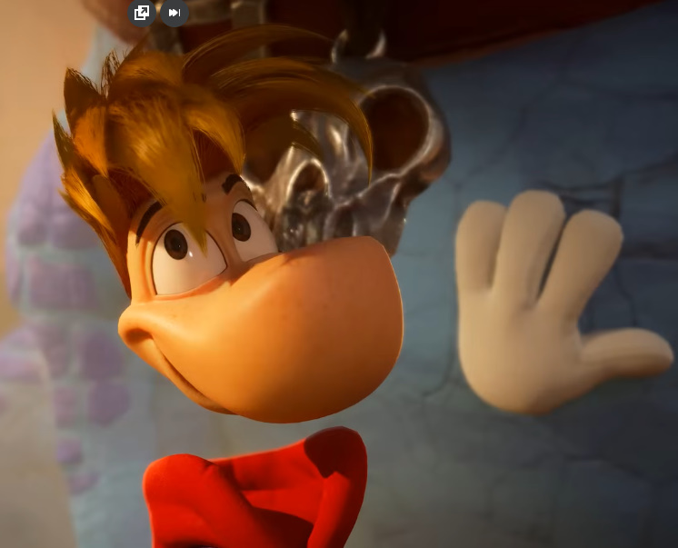 testeage2021's tweet photo. His beautiful pure smile, I missed Rayman's smiling face😁💖 #Rayman #Ubisoft https://t.co/HydmvVCNkj