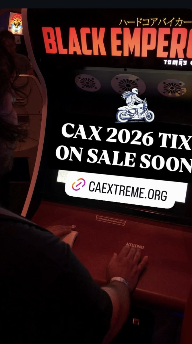 CAExtremeOrg's tweet photo. 🎟️soon™️ #cax https://t.co/8ebGkE4NkQ