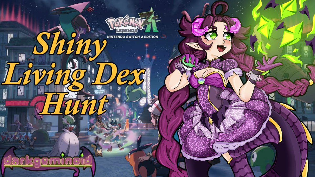 darkgeminoid's tweet photo. Day 3 of the subathon! Time for shiny luck! https://t.co/uvb2WUe0KU