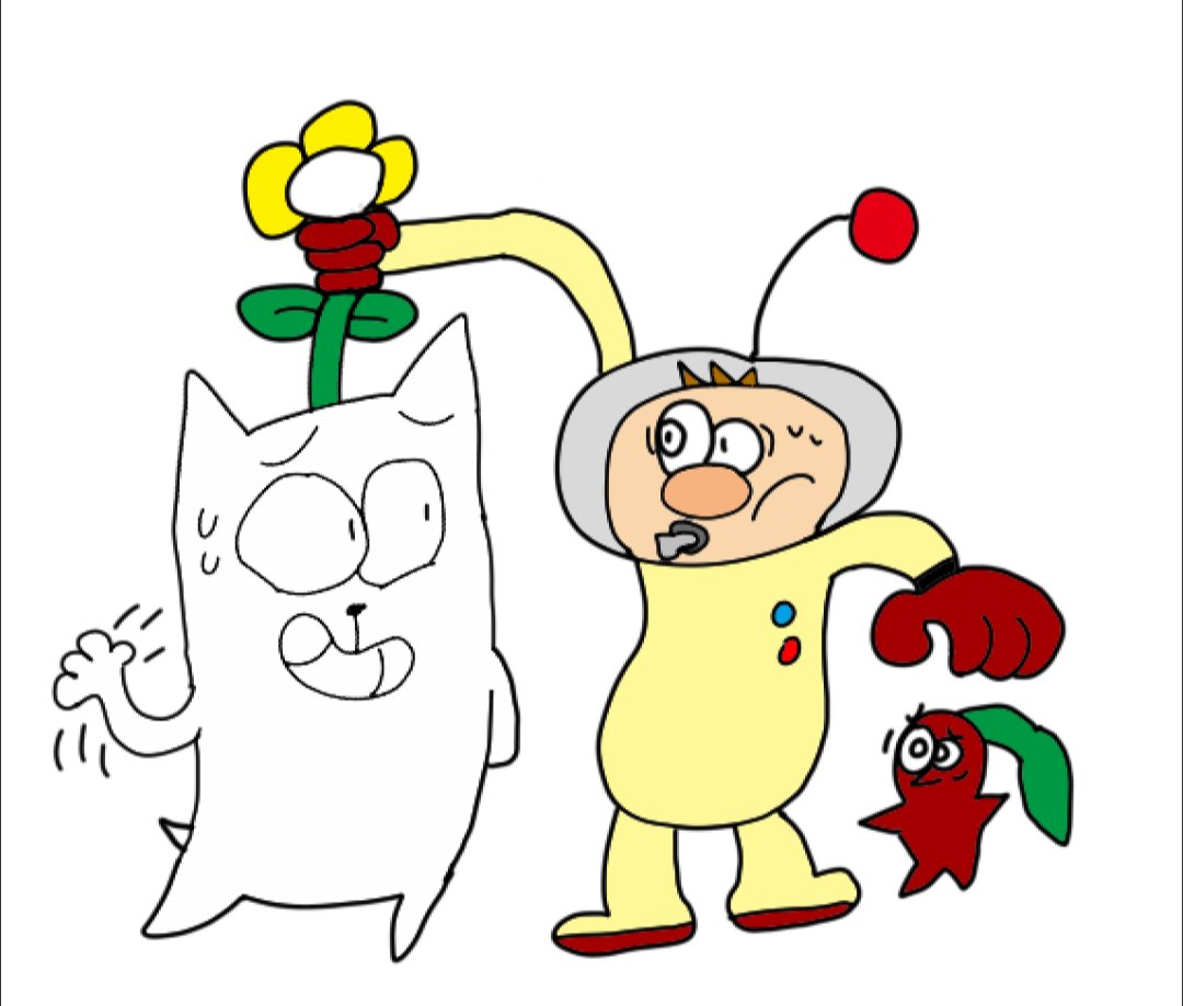 THEdoodlerLM's tweet photo. It's confirmed,
Toby Fox is canonically a Pikmin https://t.co/FoypwUbK28